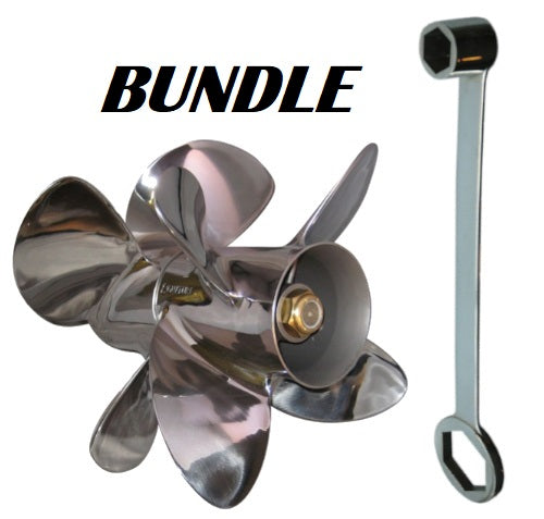 FOUR by 4 Propellers For Mercruiser Bravo 3 (Set)